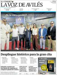 Portada de El Comercio - Avilés (Espa&ntilde;a)