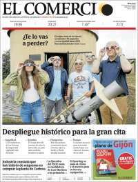 Portada de El Comercio - Gijón (Espa&ntilde;a)