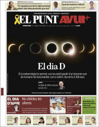 Portada de El Punt Avui (Espa&ntilde;a)