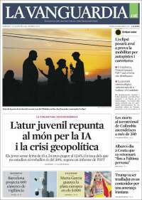 Portada de La Vanguardia (Espa&ntilde;a)