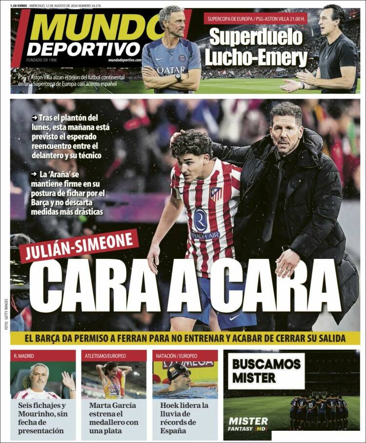 Portada de Mundo Atlético (Espa&ntilde;a)
