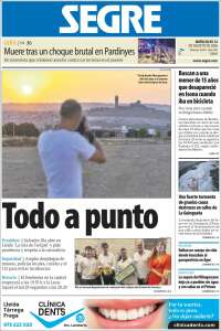 Portada de Segre  (Espa&ntilde;a)