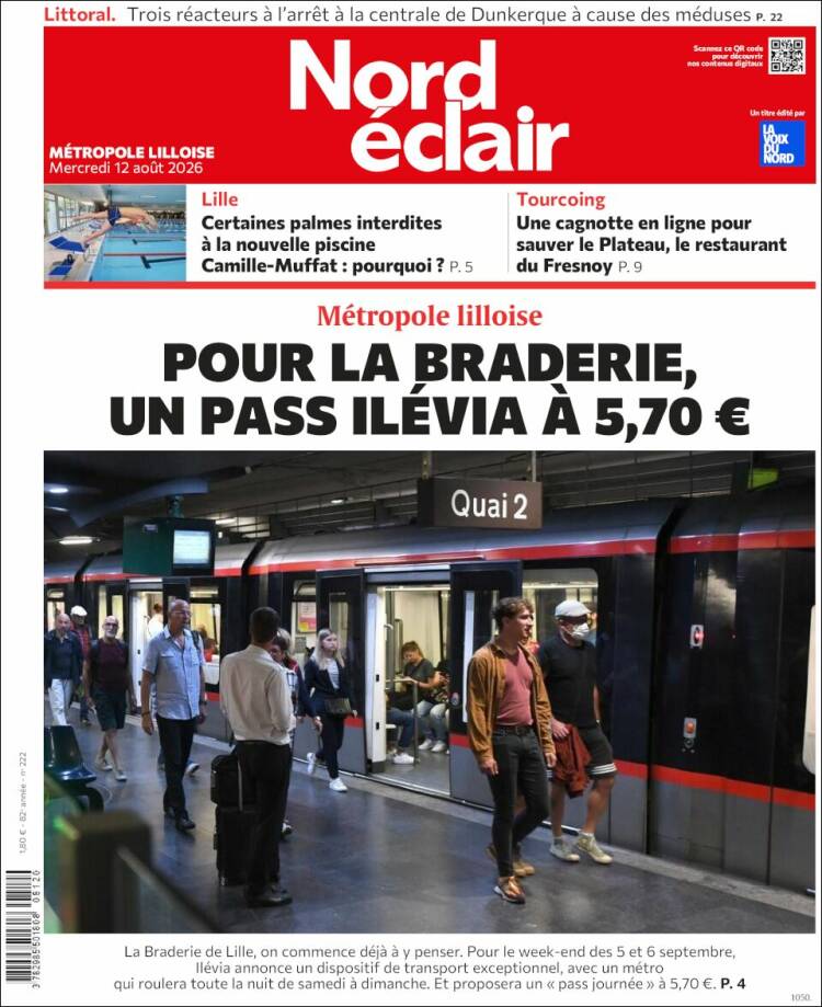 Portada de Nord Éclair (Francia)