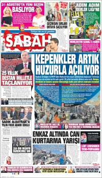Portada de Sabah (Turqu&iacute;a)