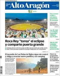 Portada de Diario del AltoAragón (Espa&ntilde;a)