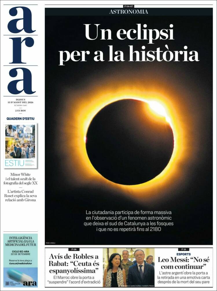 Portada de Ara (Espa&ntilde;a)