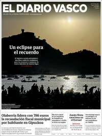 Portada de Diario Vasco (Espa&ntilde;a)