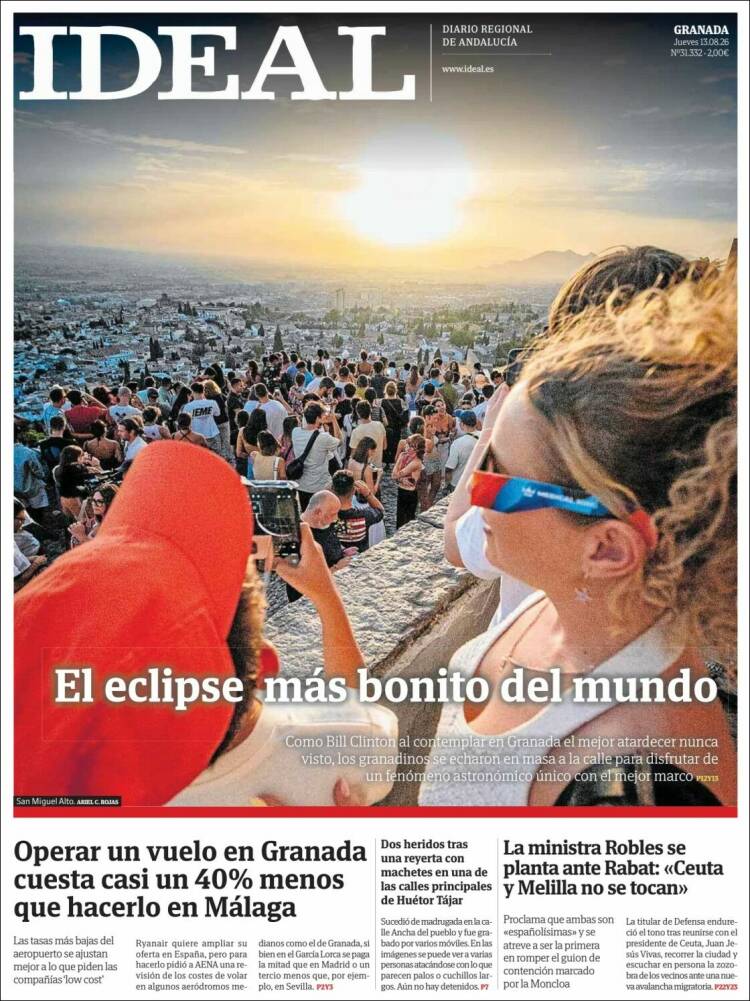 Portada de Ideal (Espa&ntilde;a)