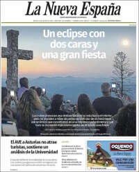 Portada de La Nueva España (Espa&ntilde;a)