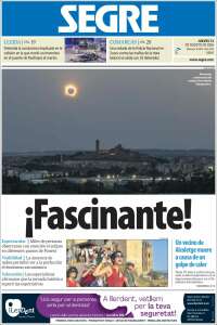 Portada de Segre  (Spain)