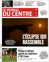 Portada de Le Journal du Centre (Francia)