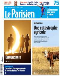 Portada de Le Parisien (Francia)