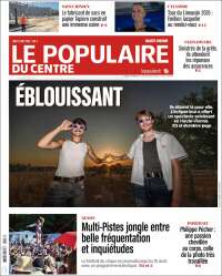Portada de Le Populaire du Centre (Francia)