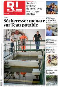 Portada de Le Republicain Lorrain (Francia)