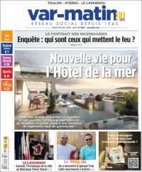 Portada de Var-Matin (Francia)