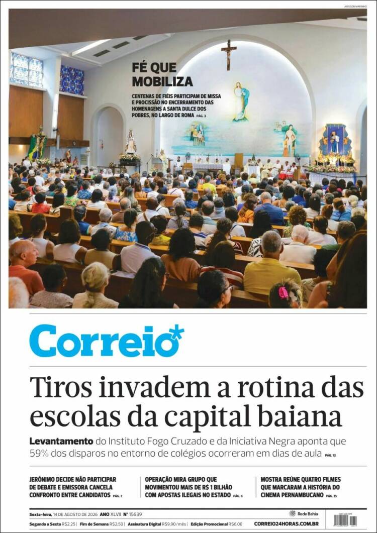 Portada de Correio* (Brasil)