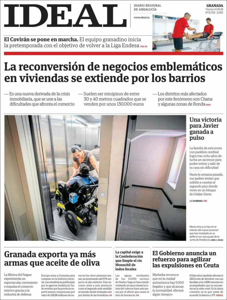 Portada de Ideal (Espa&ntilde;a)