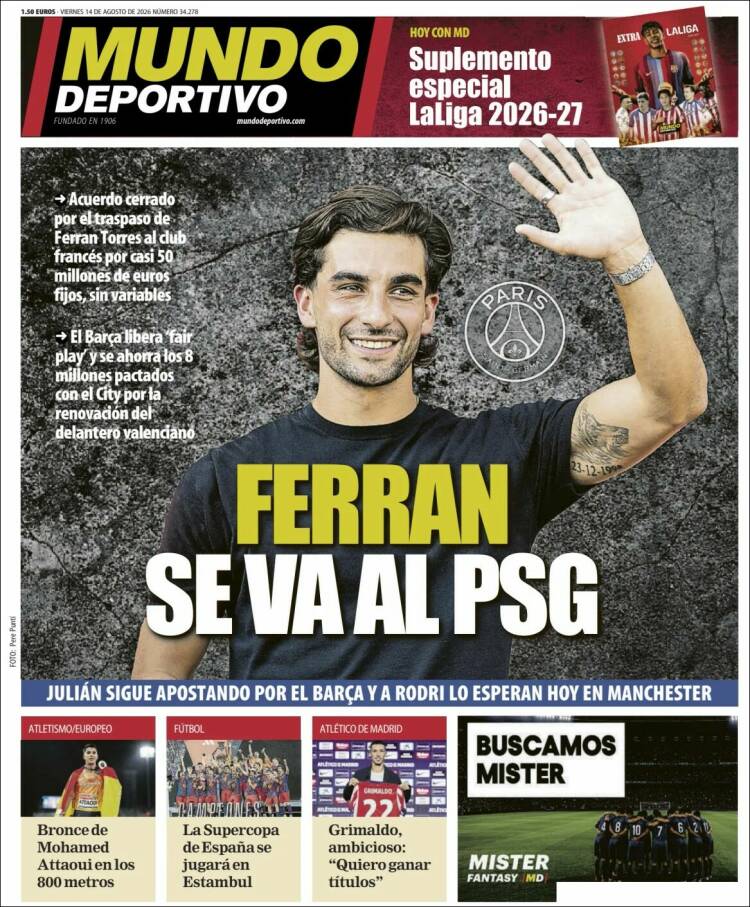 Portada de Mundo Atlético (Espa&ntilde;a)