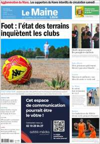 Portada de Le Maine Libre (Francia)