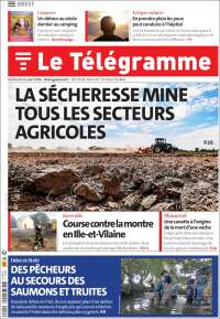 Portada de Télégramme (Francia)