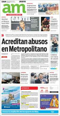 Portada de Al Día A.M. (M&eacute;xico)