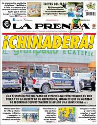 Portada de La Prensa (Mexique)