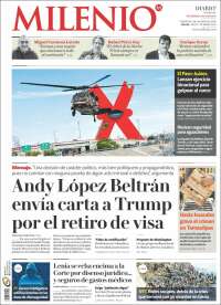 Portada de Milenio (Mexique)