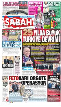Portada de Sabah (Turqu&iacute;a)