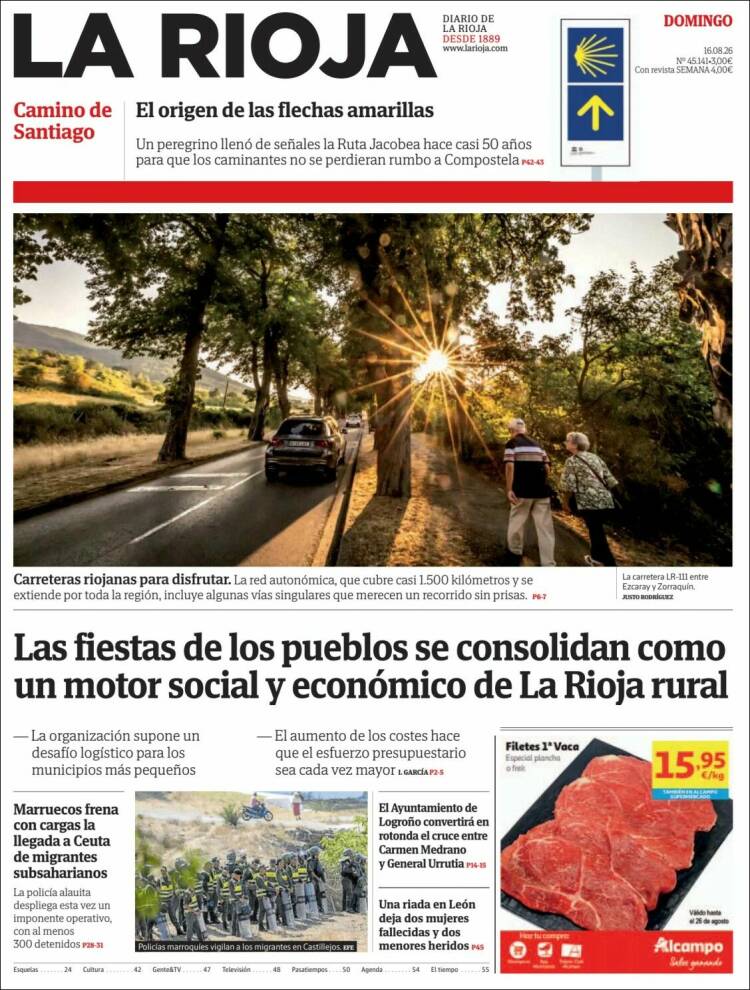 Portada de La Rioja (Espagne)