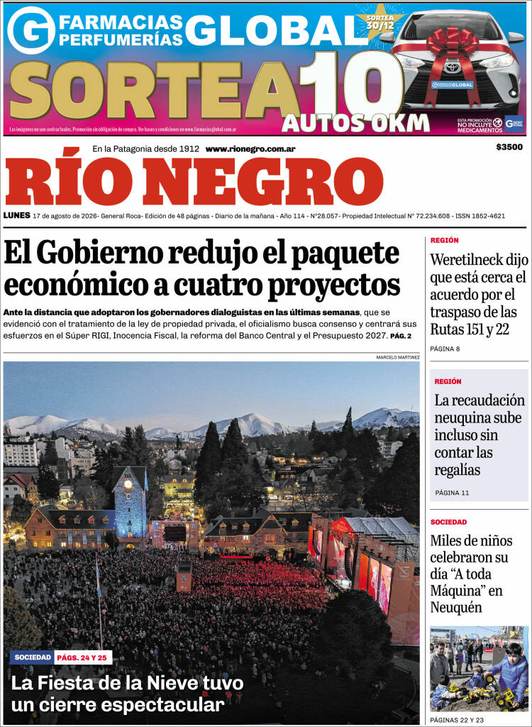Portada de Rio Negro (Argentina)