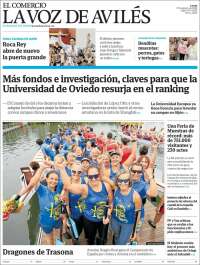 Portada de El Comercio - Avilés (Espa&ntilde;a)