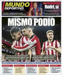 Portada de Mundo Deportivo Bizkaia (Espa&ntilde;a)