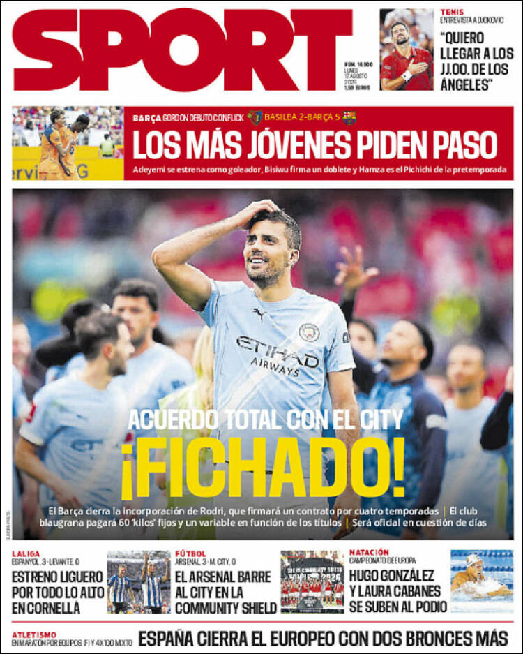 Portada de Sport (Espa&ntilde;a)
