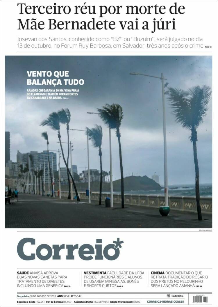 Portada de Correio* (Brasil)