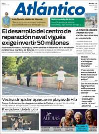 Portada de Atlántico Diario (Espa&ntilde;a)