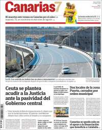 Portada de Canarias 7 (Espa&ntilde;a)