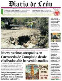 Portada de Diario de León (Espa&ntilde;a)