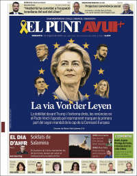 Portada de El Punt Avui (Espa&ntilde;a)