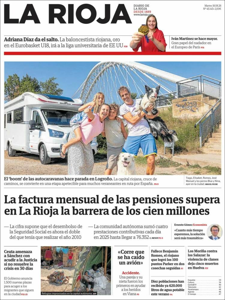 Portada de La Rioja (Espa&ntilde;a)