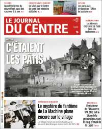 Portada de Le Journal du Centre (Francia)