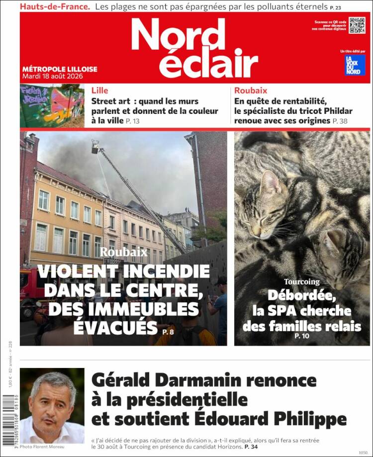 Portada de Nord Éclair (Francia)
