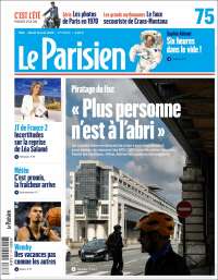 Portada de Le Parisien (Francia)