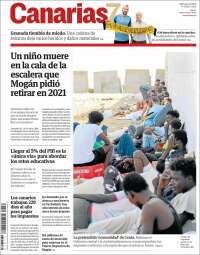 Portada de Canarias 7 (Spain)
