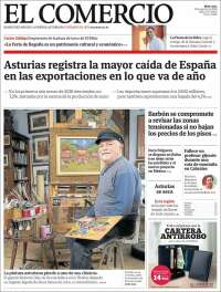Portada de El Comercio - Gijón (Espa&ntilde;a)