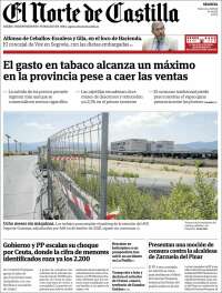 Portada de Norte de Castilla - Segovia (Spain)