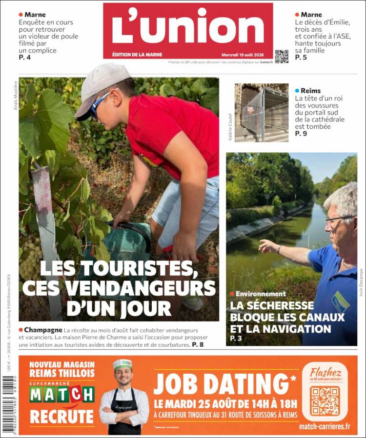 Portada de L'Union (France)
