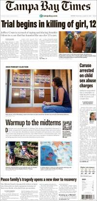 Portada de Tampa Bay Times (USA)