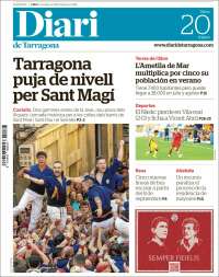 Portada de Diari de Tarragona (Espa&ntilde;a)