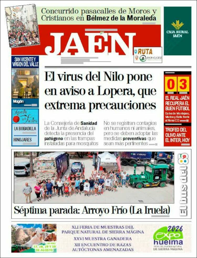 Portada de Diario Jaén (Espa&ntilde;a)