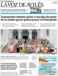 Portada de El Comercio - Avilés (Espa&ntilde;a)